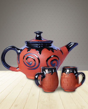 COFFEE MUG & TEA POT