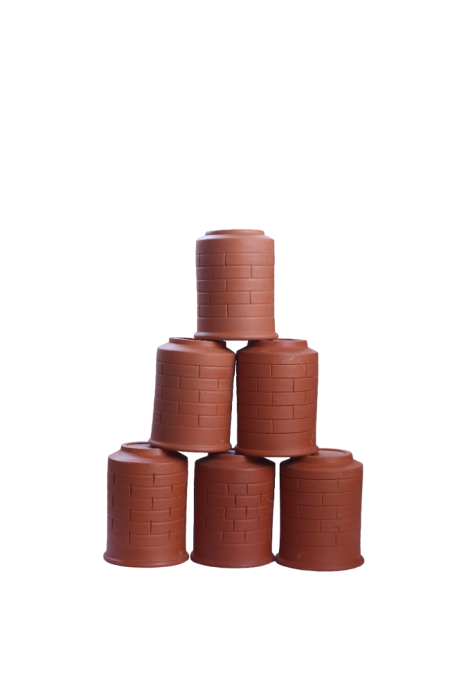 NATURAL CLAY GLASS